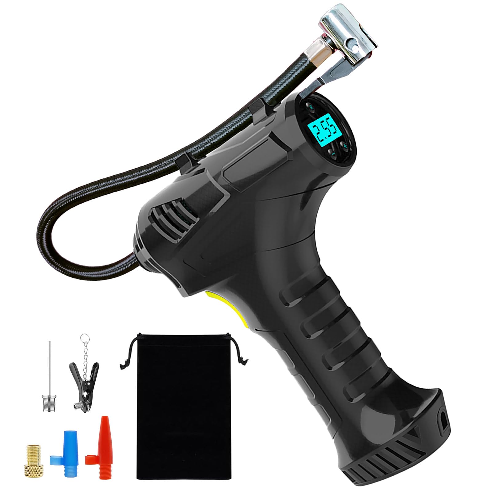 Amazon | YAMTEN 空気入れ 電動 自転車 エアーポンプ 電動 エア