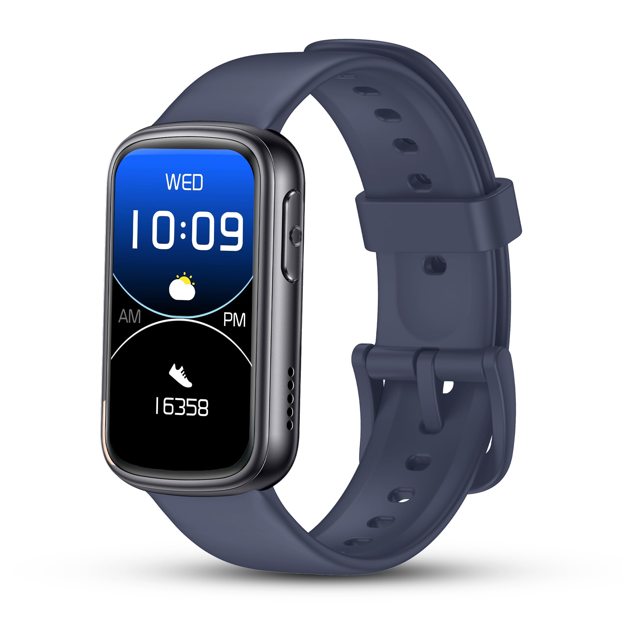 Pebble Newly Launched Dash Premium Smart Band | True HD Display | Bluetooth Calling | Health & Female Wellness Tracking | Sports Modes | DIY Faces | Sleek Design - Midnight Blue-image-15