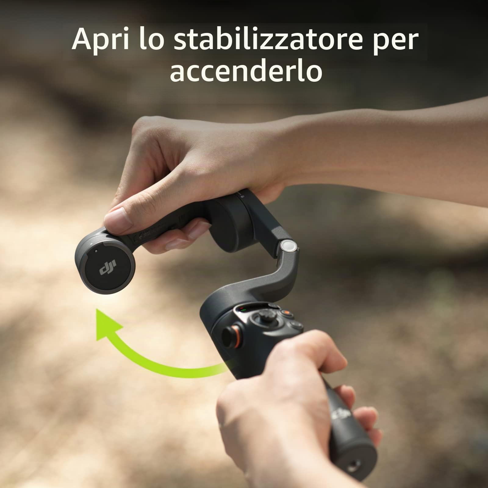 DJI Mic 2 (1 TX + 1 RX), microfono wireless con eliminazione intelligente del rumore & Osmo Mobile 6, stabilizzatore per smartphone a 3 assi, manico telescopico integrato