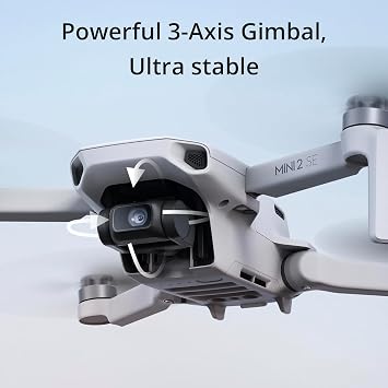DJI Mini 2 SE Aerial Camera Fly More Vlogger Combo (Renewed)
