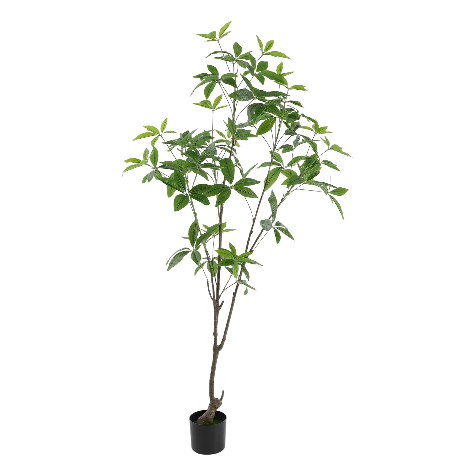 Arbre en argent artificiel 180 cm pour décoration intérieure et extérieure