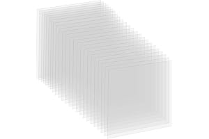 24 Pack 4 Mil Clear Mylar Stencil Sheets: The Ultimate Craft Essential