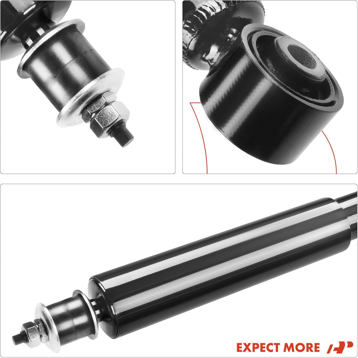 A-Premium Rear Shock Strut Absorbers Compatible with Suzuki Grand Vitara 2001 XL-7 2002-2006 2-PC Set