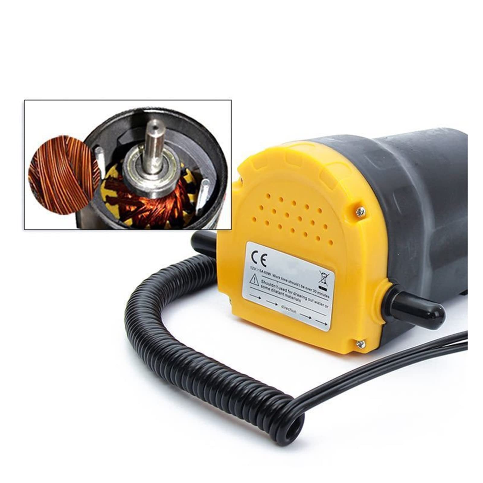 Mini Bomba pequeña Extractor de sumidero de Fluido de Aceite/petróleo Crudo de 12V y 60W, Bomba de Transferencia de Intercambio de Barrido, Bomba de Transferencia de succión