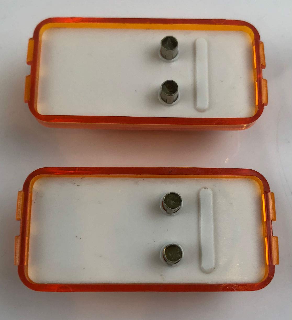 Triton 05545 Amber 2.5 Inch Rectangle Sidemarker Light - 2 Pack