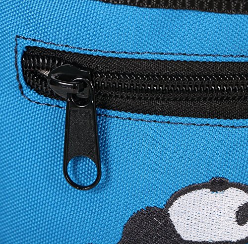 Amc Climbing Panda Chalk Bag With Zipper Pocket (Blue, 6 Inches X 4 Inches) #TOP3