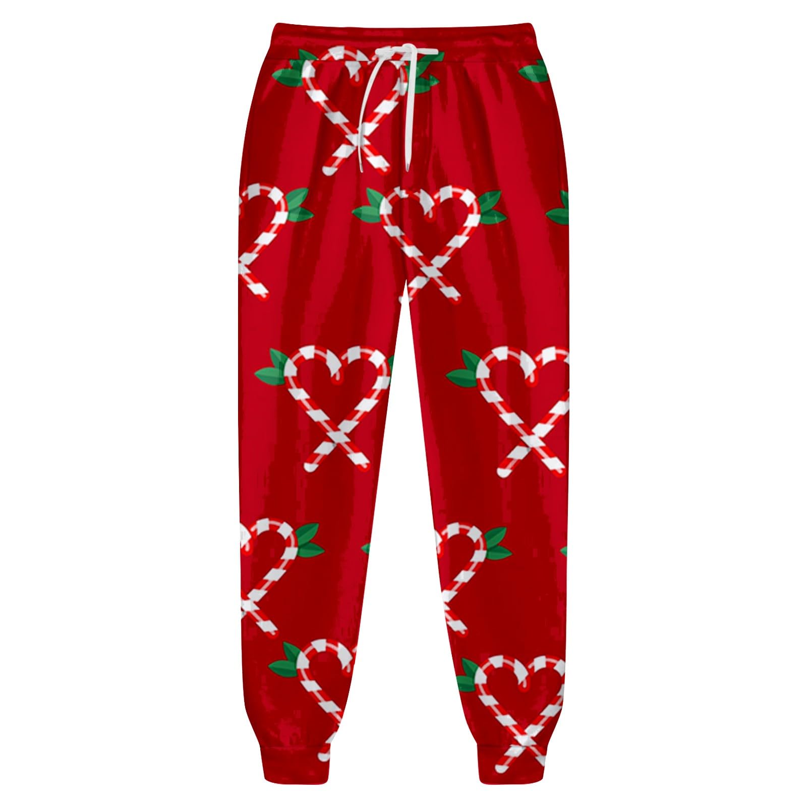 Conjunto de 2 piezas de Navidad para hombre, divertido chándal de Papá Noel de gran tamaño, sudadera de manga larga con capucha y pantalones deportivos, conjuntos de correr, para vacaciones, gimnasio