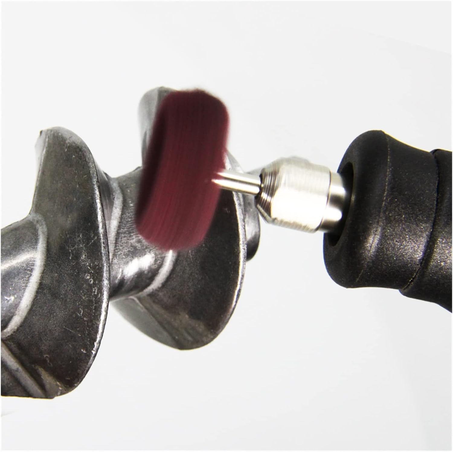 Rotary Abrasive Polishing Wheel -20pcs Drill Abrasive Brush Nylon Buffing Polishing Wheel with 3mm Shank for Rotary Tool Accessories Set Grit (Color : 20pcs grit 400)