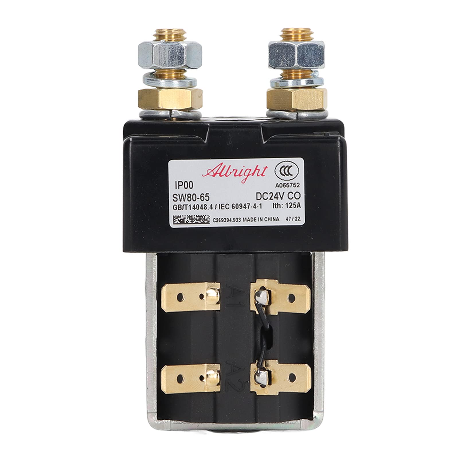 Sw80 Sw80 6 24V Accessori per Veicoli di Ingegneria per Elettrovalvola relè Sw80-65 24V 125A Pallet Impilatore Carrello Elevatore Sensibile B2Sw11 B2Sw12 24V 125A Albright