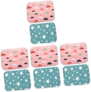 NOLITOY 8 Peças Tapete De Xixi Para Animais De Estimação Forros De Gaiola De Coelho Forros De Gaiola De Hamster Almofadas De Xixi De Secagem Rápida Roupa De Cama De Porquinho Da Índia