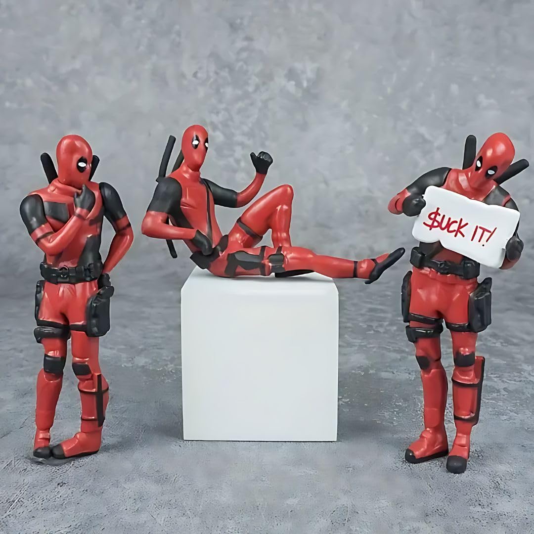 Geekmonkey The Anti-Hero – Tiny Figurine Set of 3 | Collectible Action Figure | New Face of Justice (B0BY52F9Z9) Amazon Price History, Amazon Price Tracker