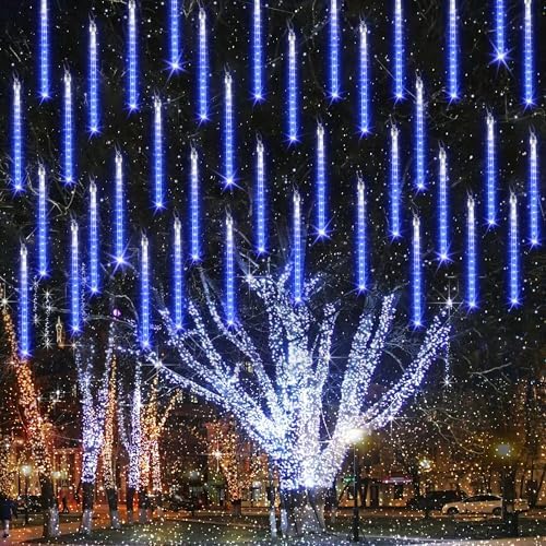Joomer Christmas Lights Outdoor 11.8 inch 10 Tubes Meteor Shower Lights | 240...