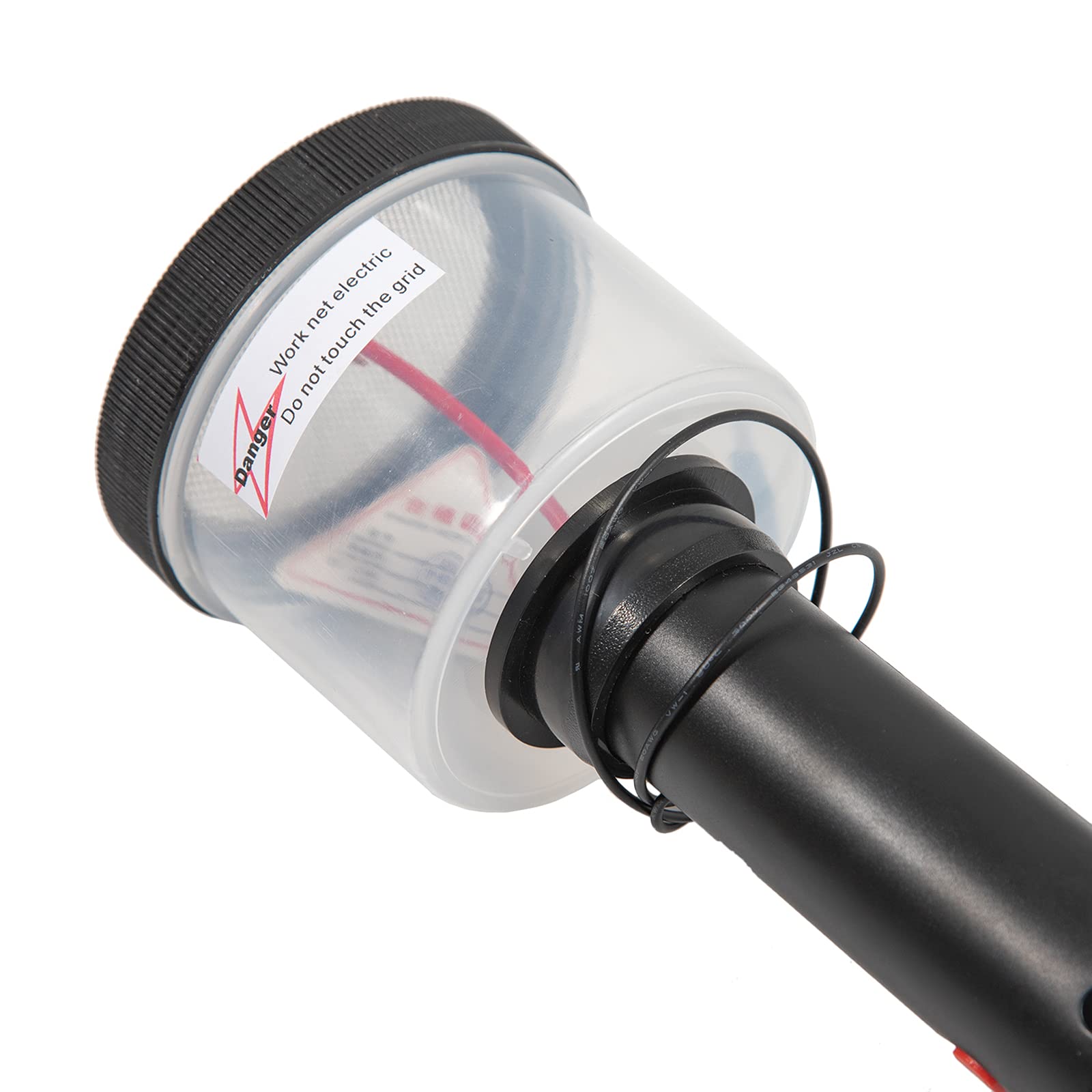 Kit floccante elettrostatico floccante macchina per erba statica kit applicatore con 2 rete 5000 V