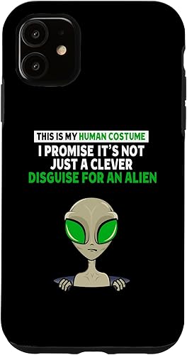 Miniatura 7 de iPhone 13 Pro Alien Fancy Dress Idea For Adults & Lazy Alien Halloween Case