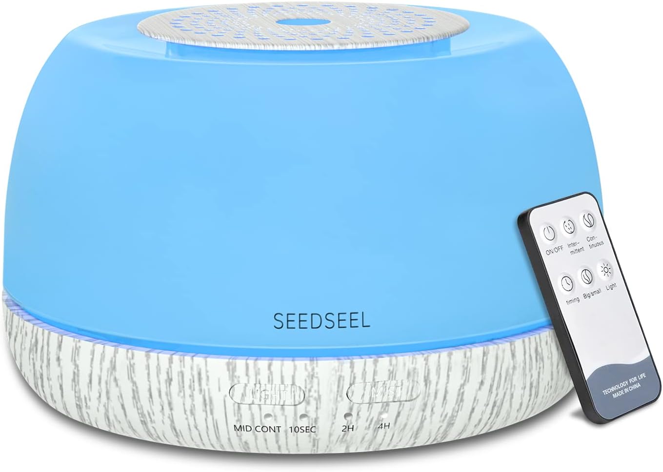 SEEDSEEL Ultrasonic Essential Oil Diffuser, 300ml