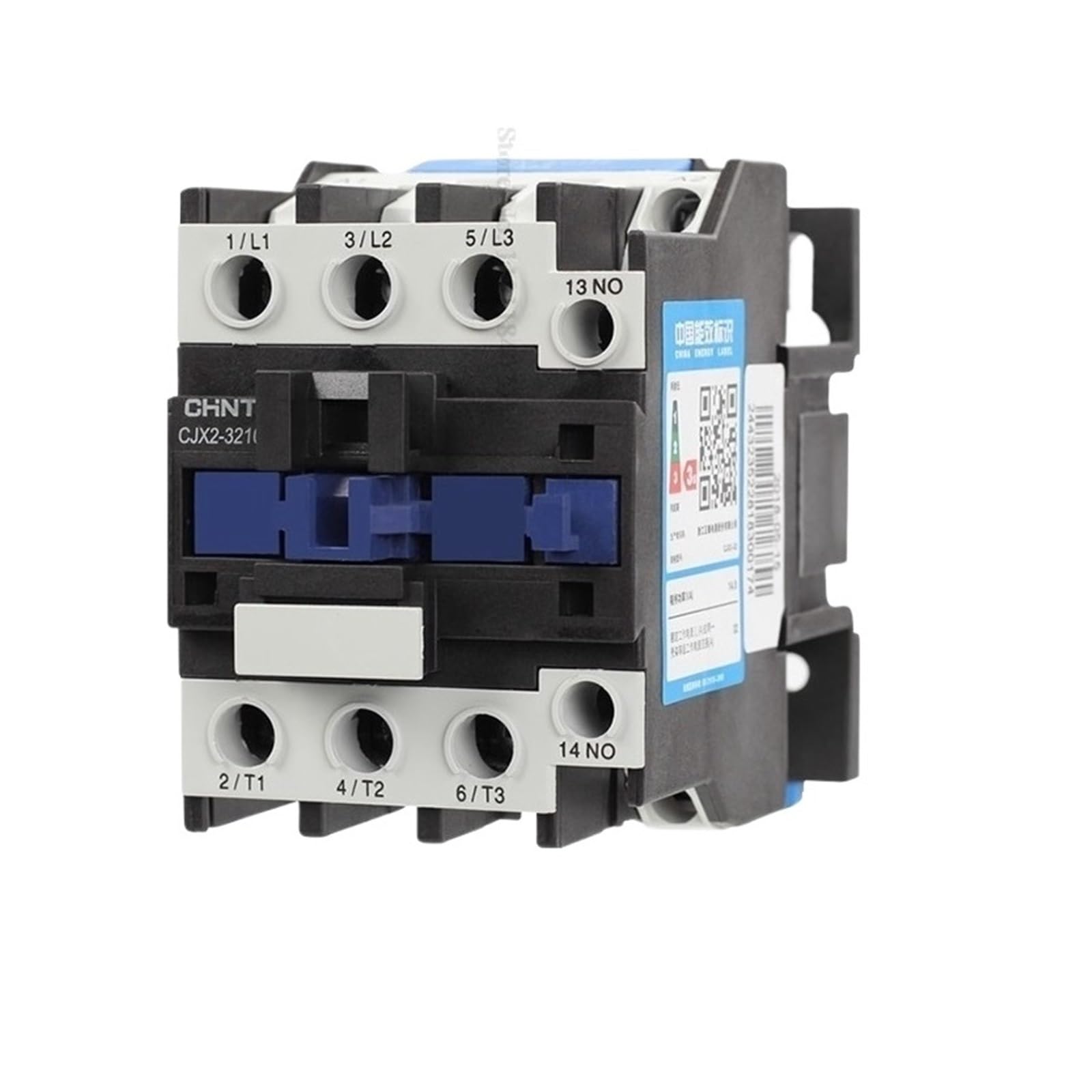 FBPQRCONS 1pcs AC Contactor 32A 3P+1NO/1NC Rail Installation LC1d CJX2-3210 CJX2-3201 LC1D 220V 380V 36V 24V 110V