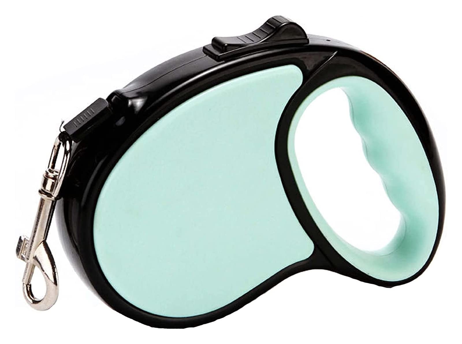 Correa Retráctil For Perro, Correa For Perro De 10 Pies/16 Pies Con Mango Antideslizante, Correa De Nailon Resistente, Sin Enredos De 360°, Botón De Encendido Con Una Sola Mano ( Color : Green , Size