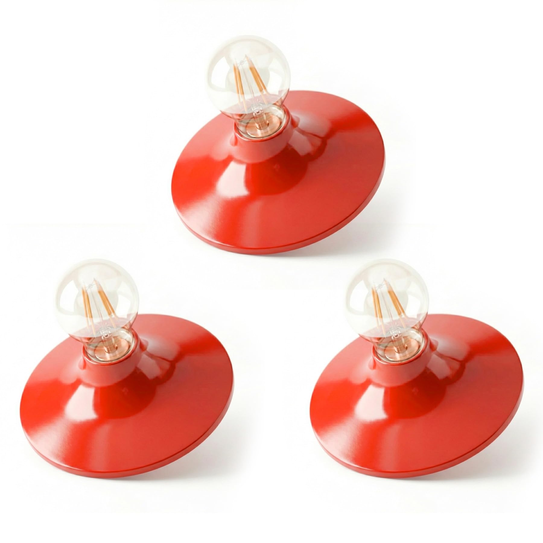 E27 Pendant Lamp Holder 150mm Base Plate Wall Mounted Light Fitting Quick Push Connector ES Bulb Socket Adapter For Secure Bulb Installation, Indoor Ceiling Pendant Fixtures For Home Or Workspace