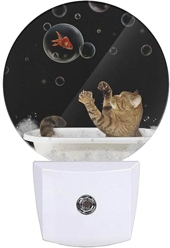 Miniatura 23 de EKOBLA Luz nocturna LED Van Gogh noche estrellada, luces nocturnas enchufables a la pared, 0.5 W, apto para dormir, para hombres, mujeres, niños