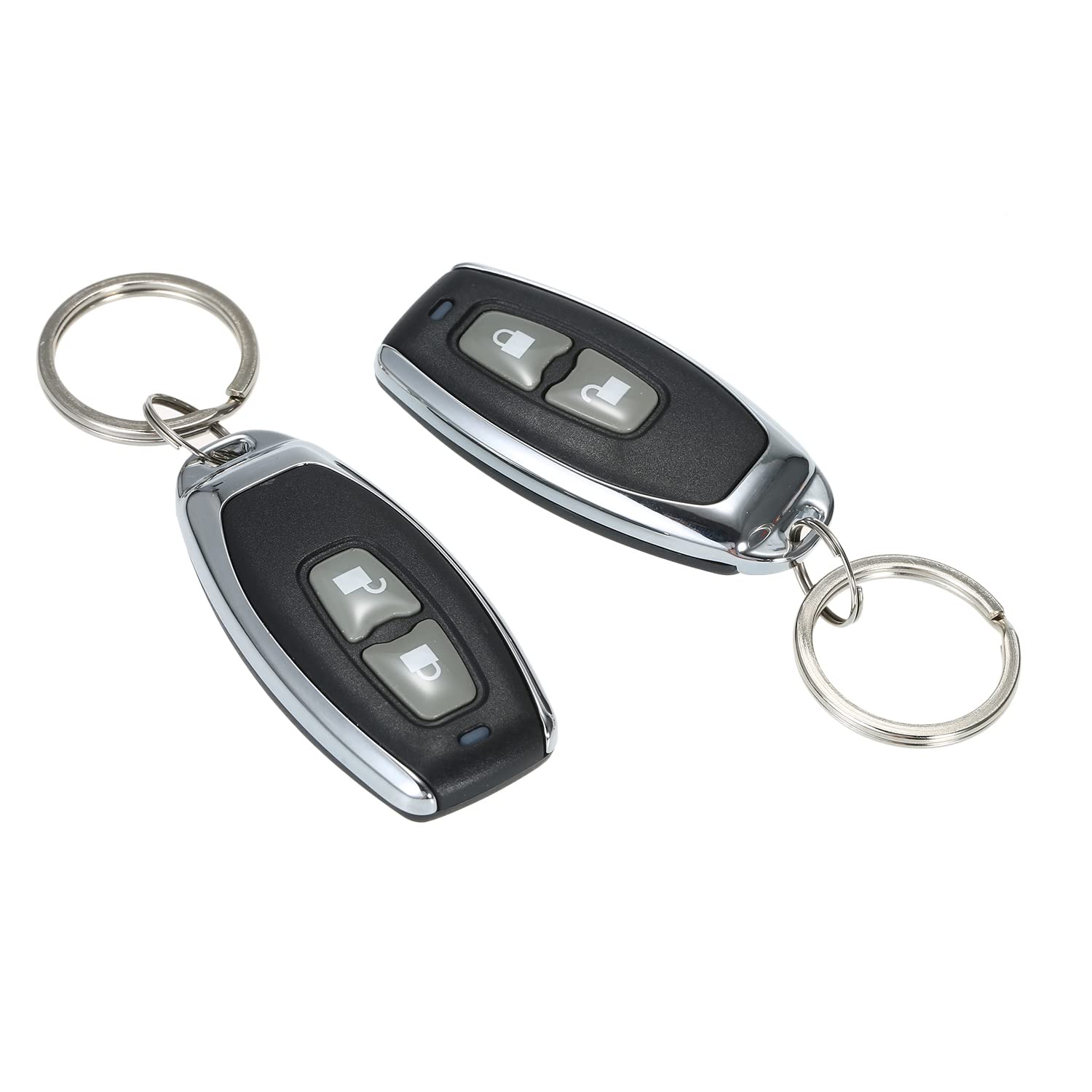 Shkalacar Verrouillage Centralisé de la Voiture, Kit de Boîtier de Télécommande Central Universel, Système d'entrée sans clé avec Serrure de Porte de Voiture avec Bouton de Déverrouillage du Coffre