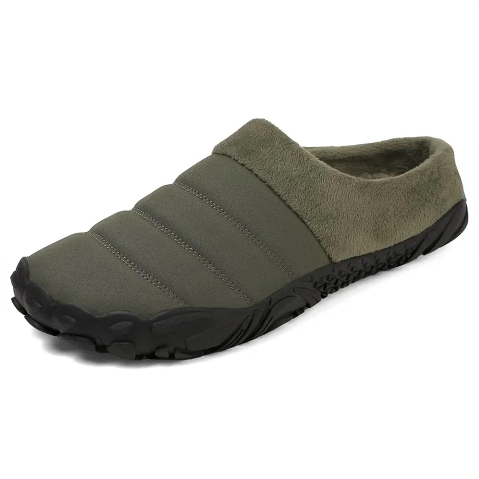 Pantofole da uomo in cotone Ciabatte da casa in cotone for uomo Scarpe casual esterno Comode pantofole for tenere calde
