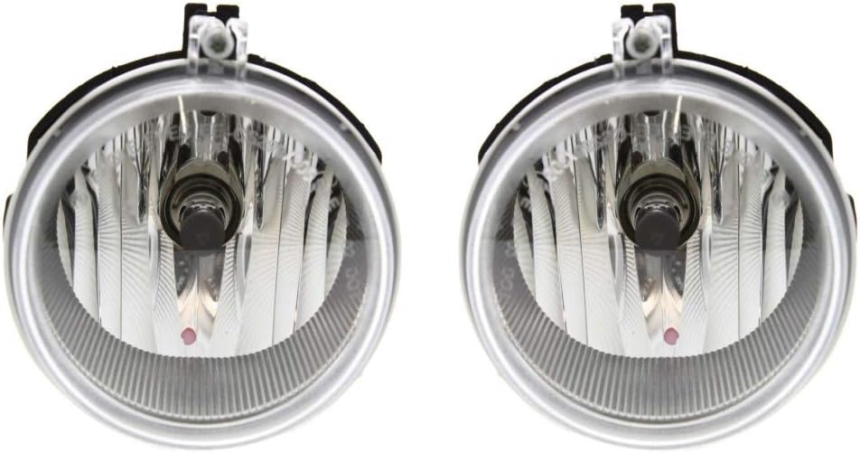 KarParts360 For Dodge Charger Fog Light Assembly 2006 07 08 2009 Driver and Passenger Side Pair For CH2592137 | 4805857AB