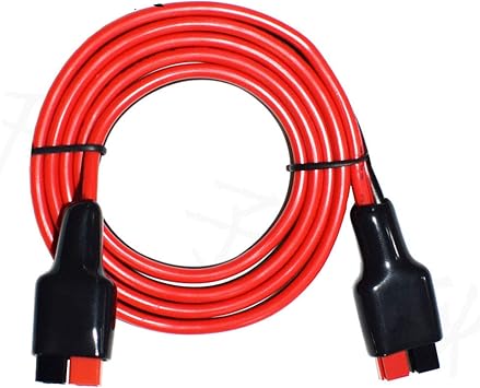 45A Battery Adapter Cable, 14AWG for GZ Yeti /G500 Solar Generator Power Inverter and for Renogy,Boulder 200 Solar Panels 3.3ft/1m