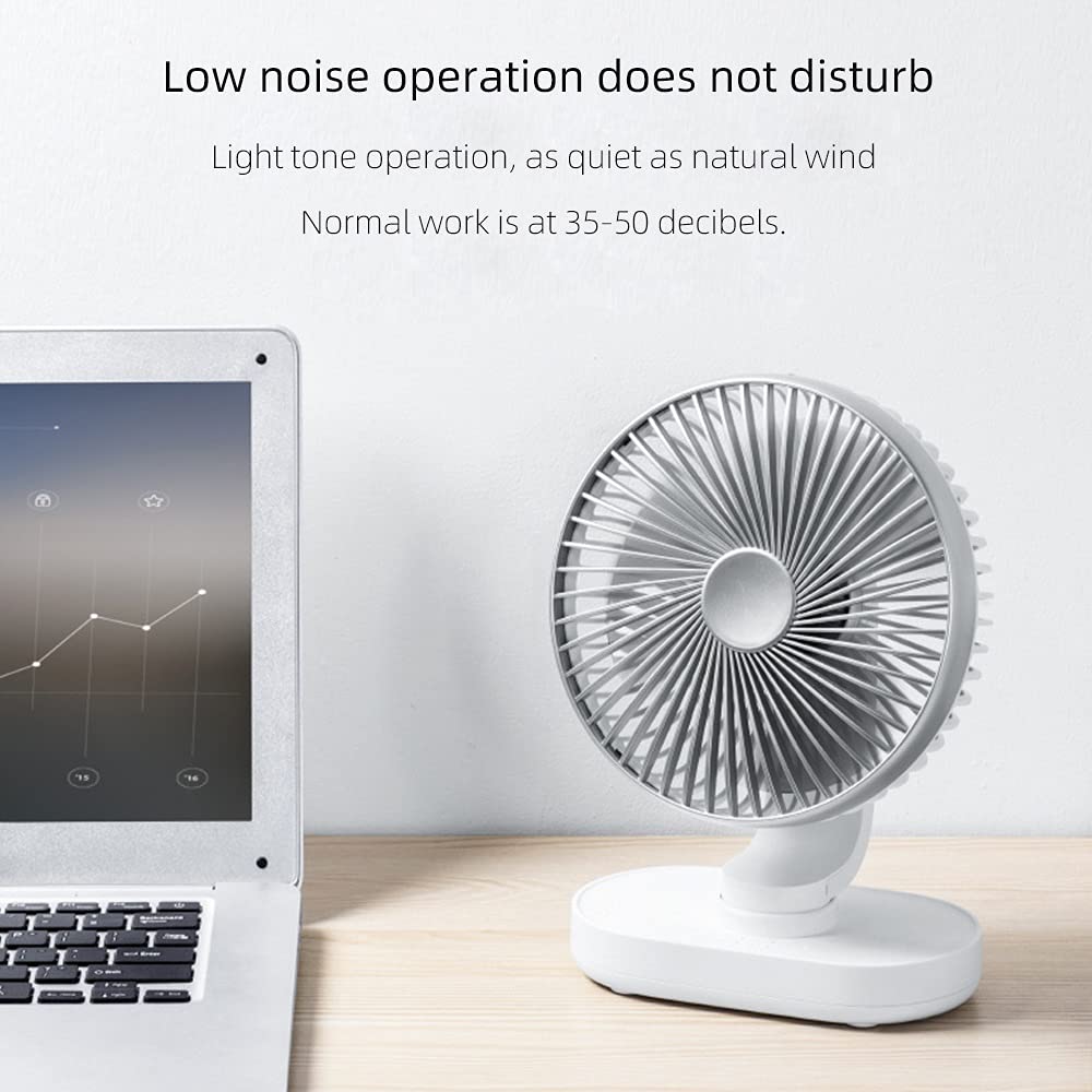 Mini Ventilateur Climatiseur Portable USB - 3 Vitesses, Brumisateur 300 Ml, Oscillation 90°, Batterie 2600 MAh, Pour Bureau Et Camping