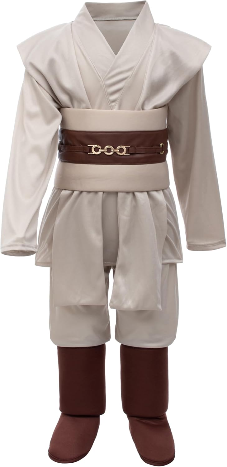 Kids Knight Costume for Boys Tunic Uniform Robe Pants Belt Outfit Cosplay 3-13 Years