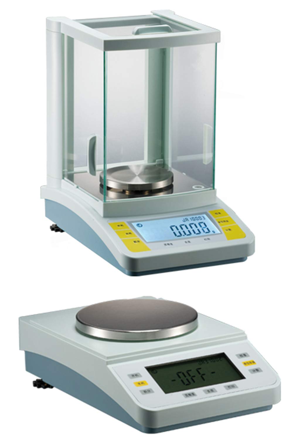 CGOLDENWALL Elektronische Laborwaage, 100 mg, digitale analytische Waage, hohe Präzision, Schmuckwaage (JA51001 (5,1 kg/100 mg)