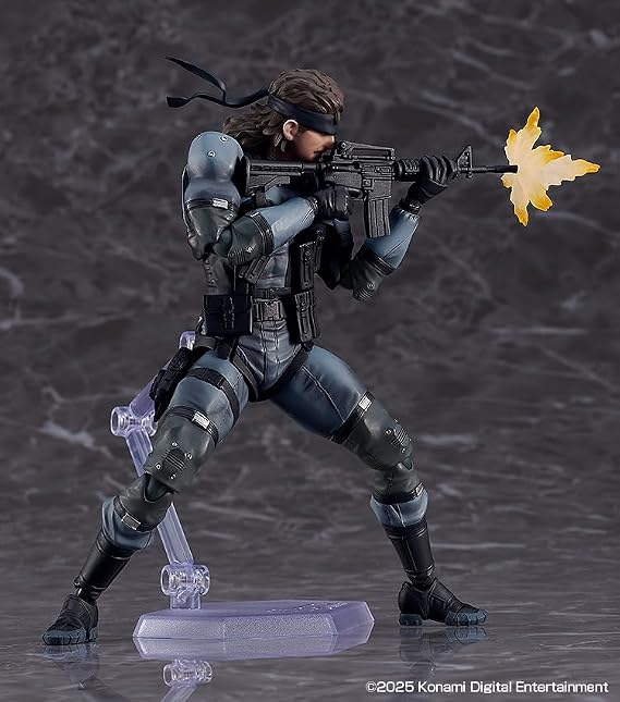 Metal Gear Solid 2: Sons of Liberty - Solid Snake (MSG2 Ver.) Figma Updated Edition Figure