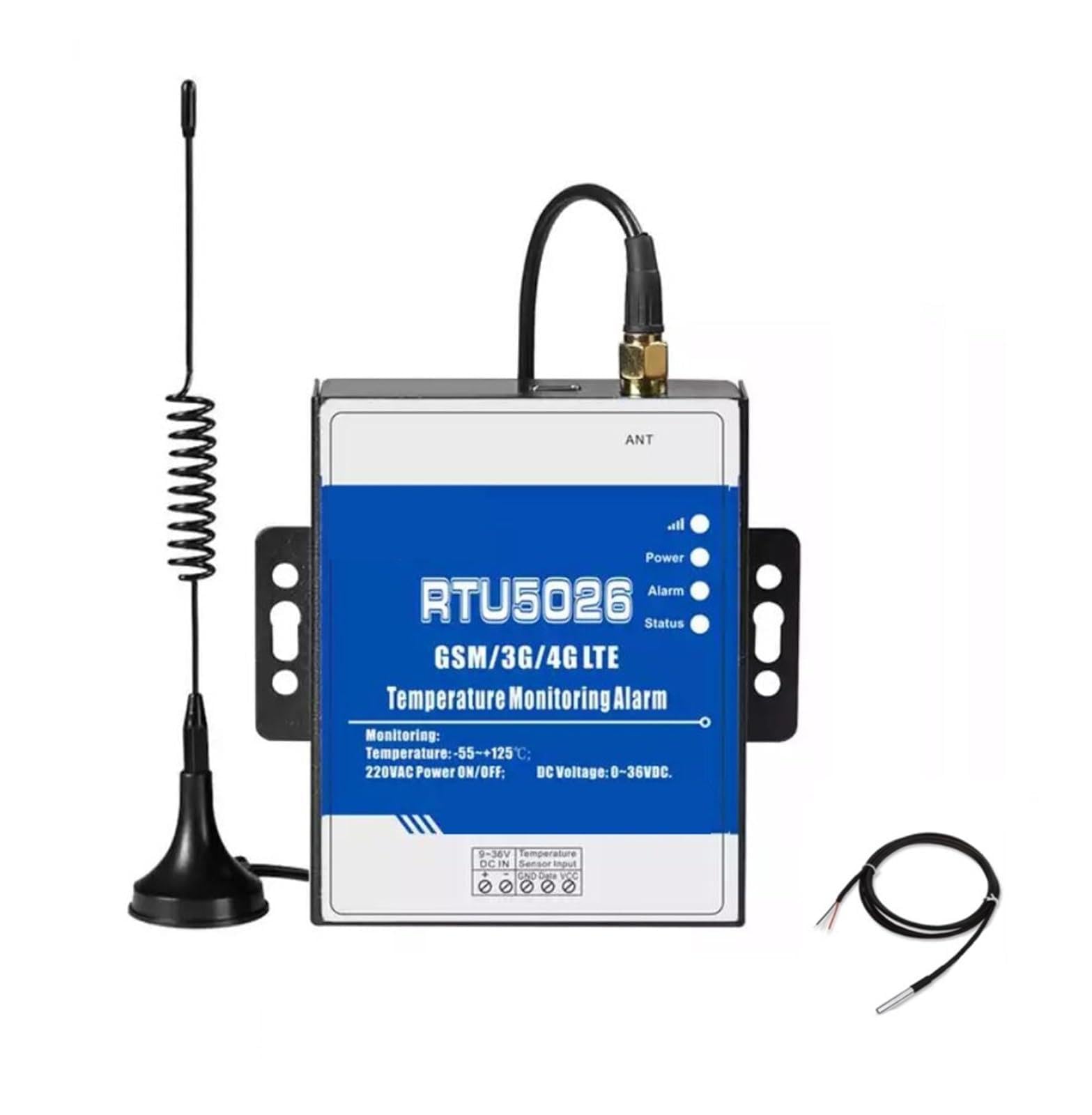 Gateway allarme monitoraggio temperatura GSM 3G 4G LTE SMS Modbus RTU(Kit2 2G y sensor)