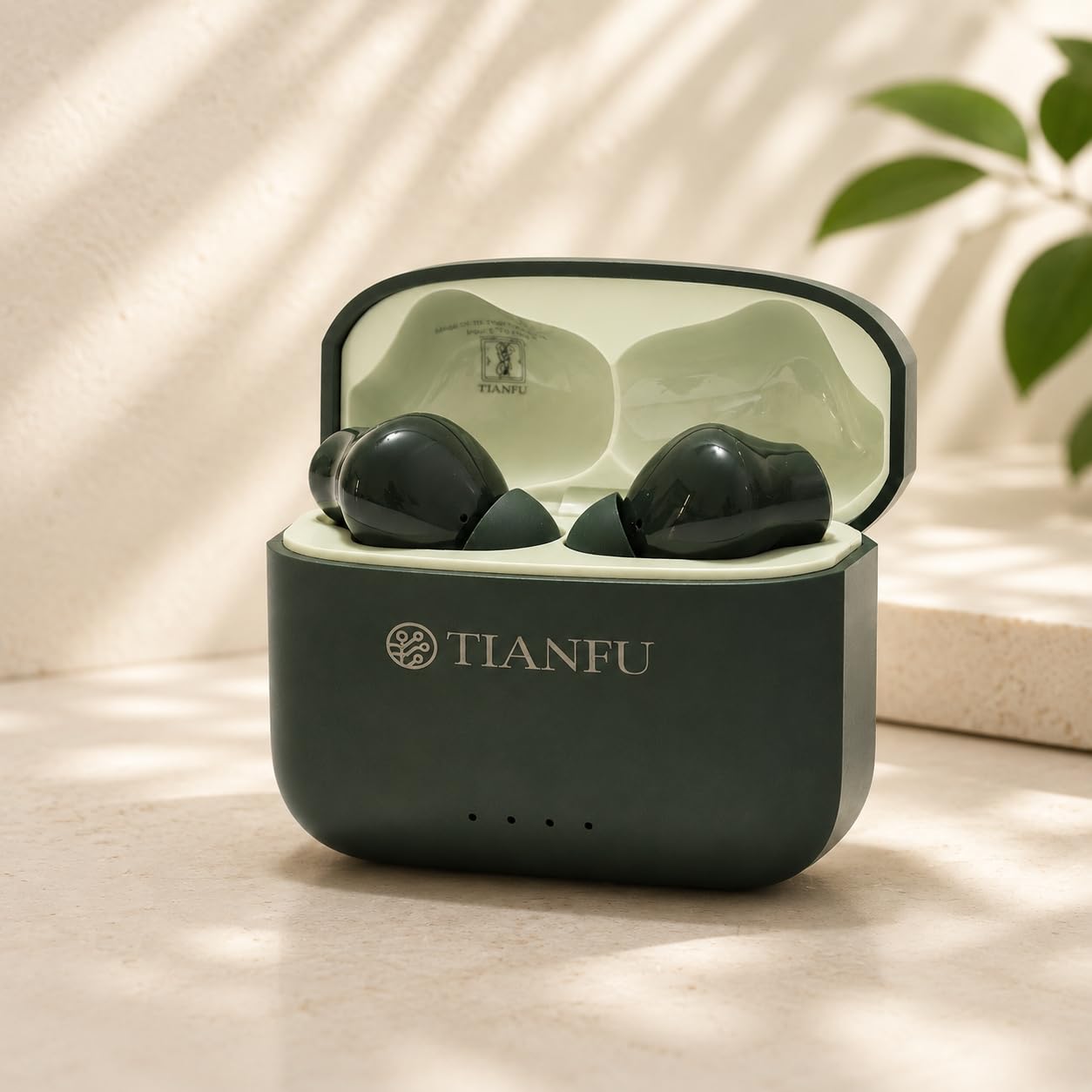 TWS True Wireless in Ear Earbuds with 20H Playtime | Type-C Charging | HD Stereo Sound, Built-in Mic, Touch Control | Earphones for Calling, Music, Gaming | Made in India Bluetooth V5.3 (Green)-image-33