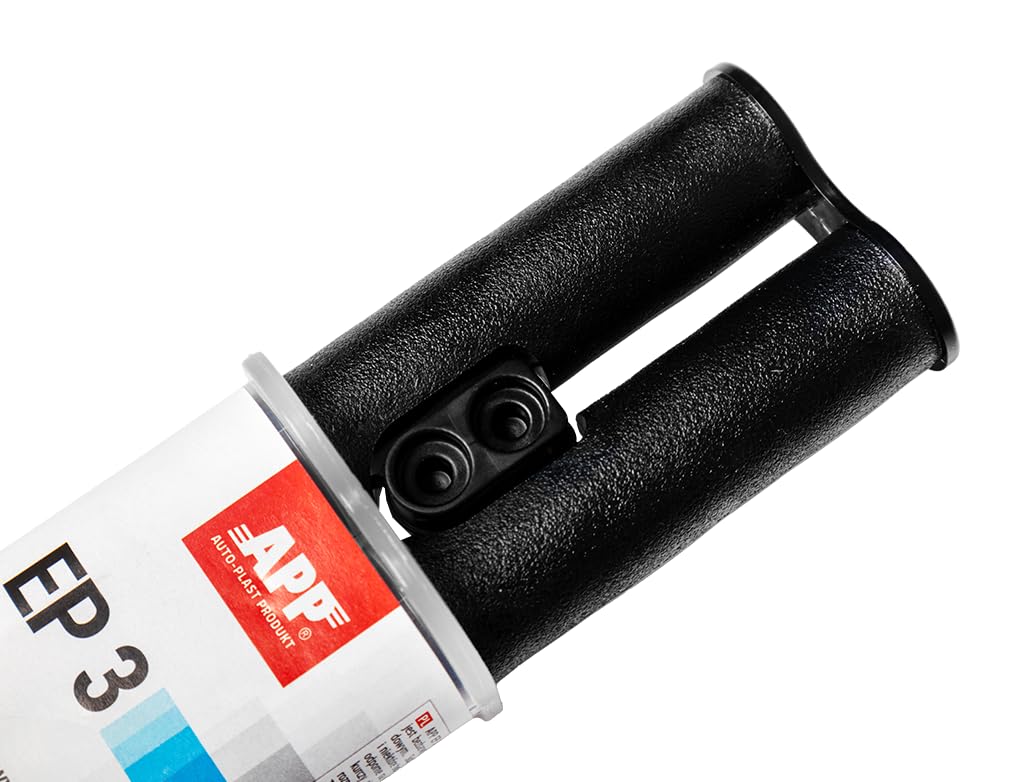EP 3 Colla Epossidica Bicomponente | Resina Epossidica Trasparente + Indurente | Colla per plastica, legno, metallo e altri materiali | 2 x 15 ml