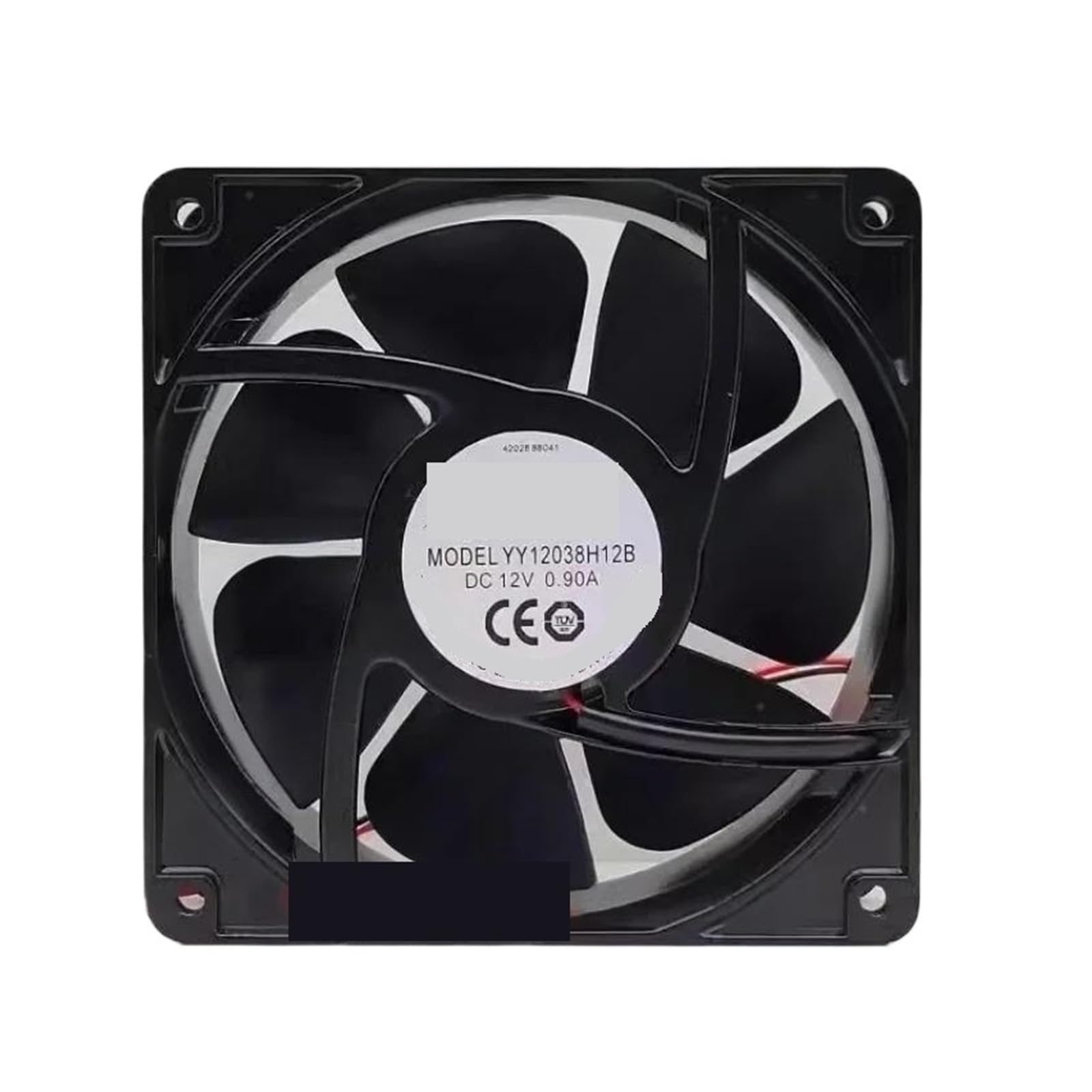 BRODEFUP YY12038H12B 12038 DC12V 0.9A 12CM 2-wire silent cooling fan
