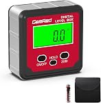GemRed 82305 Digital Angle Finder (Aluminum - Black Buttons)