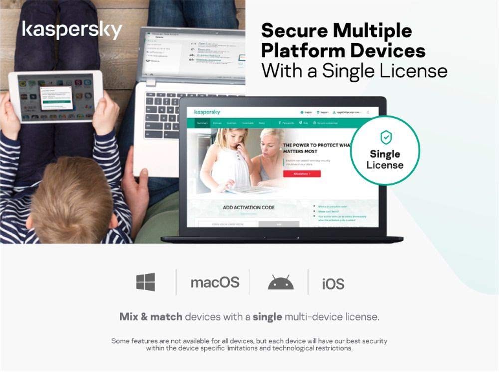 Kaspersky Total Security 2020 | 3 Geräte | 1 Jahr | Box | Installierbar in allen europäischen Sprachen|Standard|3 Geräte|1 Jahr|PC/Mac/Android/iOS|Download|Download