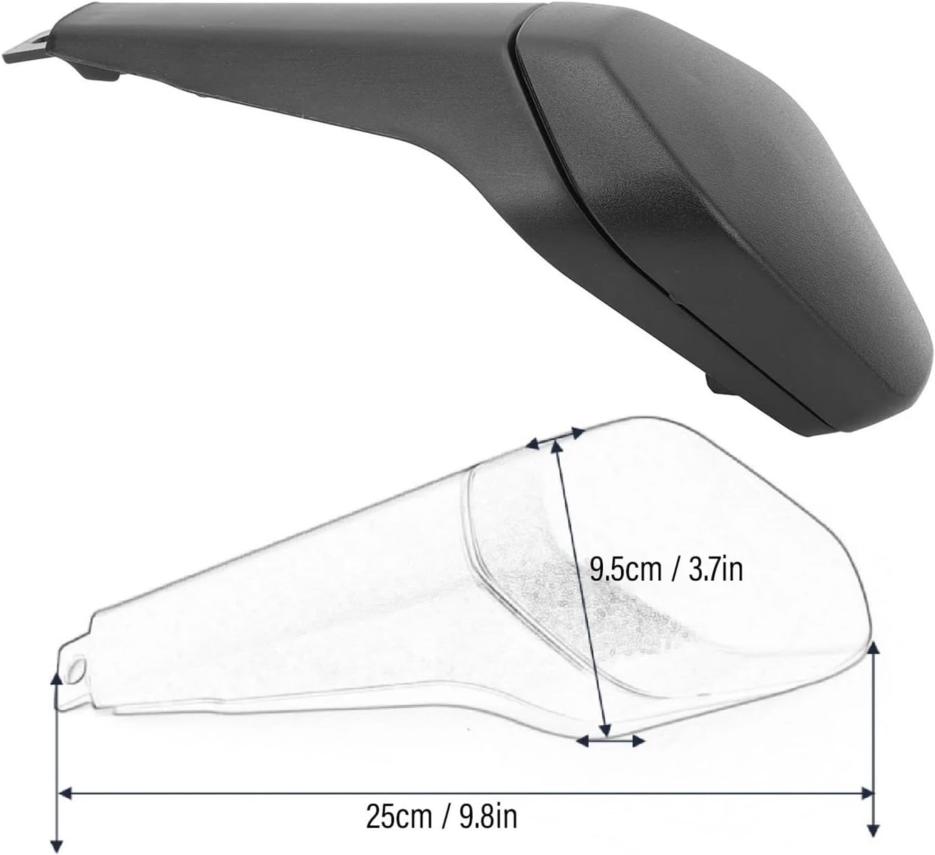 Rear Tail Seat Cover Fairing Rear Seat Tail Hump Pillion Cover Fading Proof Anti Deformation Rear Seat Fairing Cover Cowl for Panigale V4 1100 2018-2022