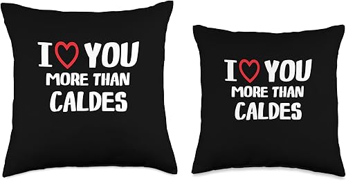 Miniatura 3 de I Love You More Than Caldes Shirt Funny Women Christmas Throw Pillow, 16x16, Multicolor