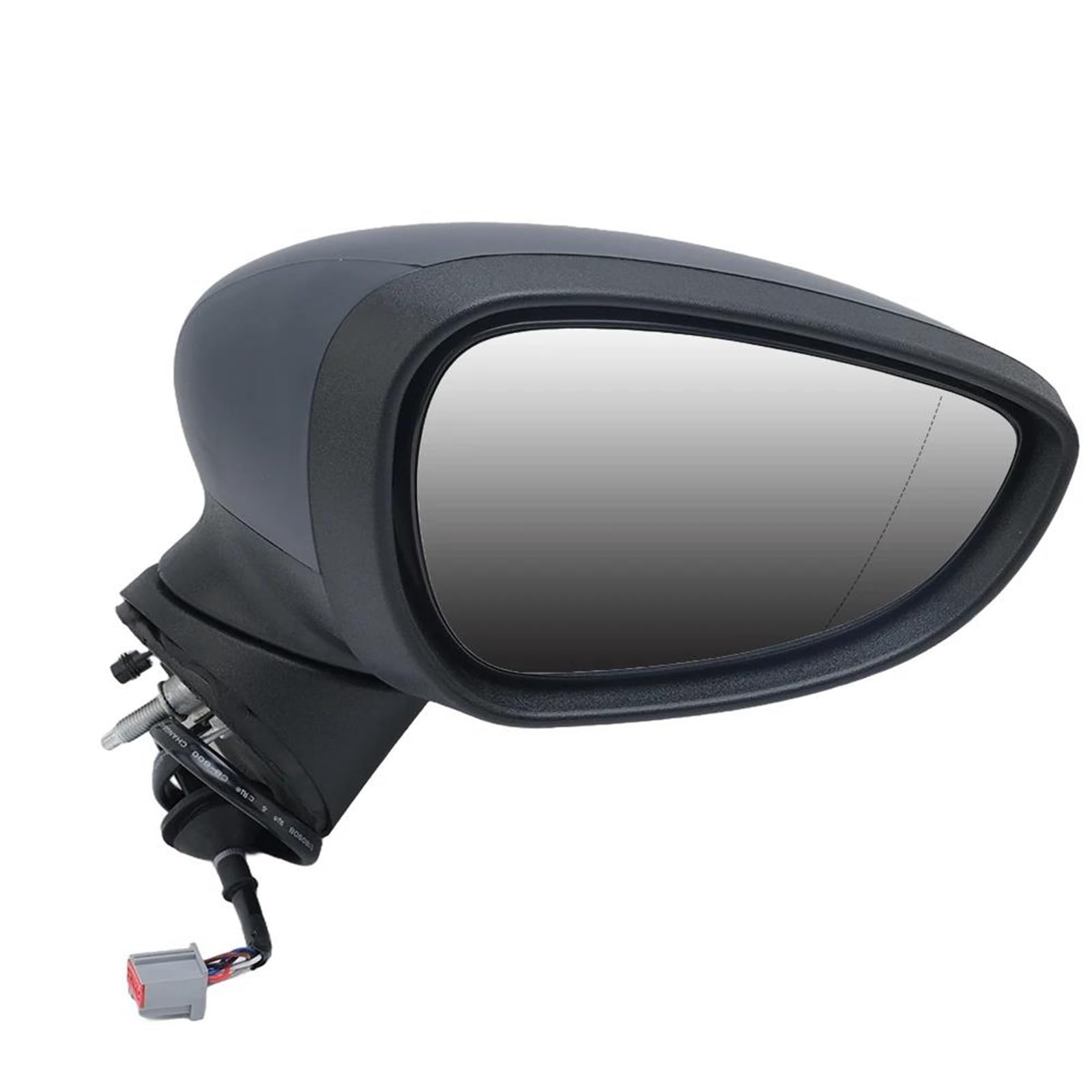 Specchio Specchietto Retrovisore Completo Per Ford Per Fiesta 2008-2012 | Specchietto Retrovisore Esterno Laterale Per Auto 8 Fori Di Fissaggio, Ripiegabile Manualmente, Riscaldato.(Sinistra)