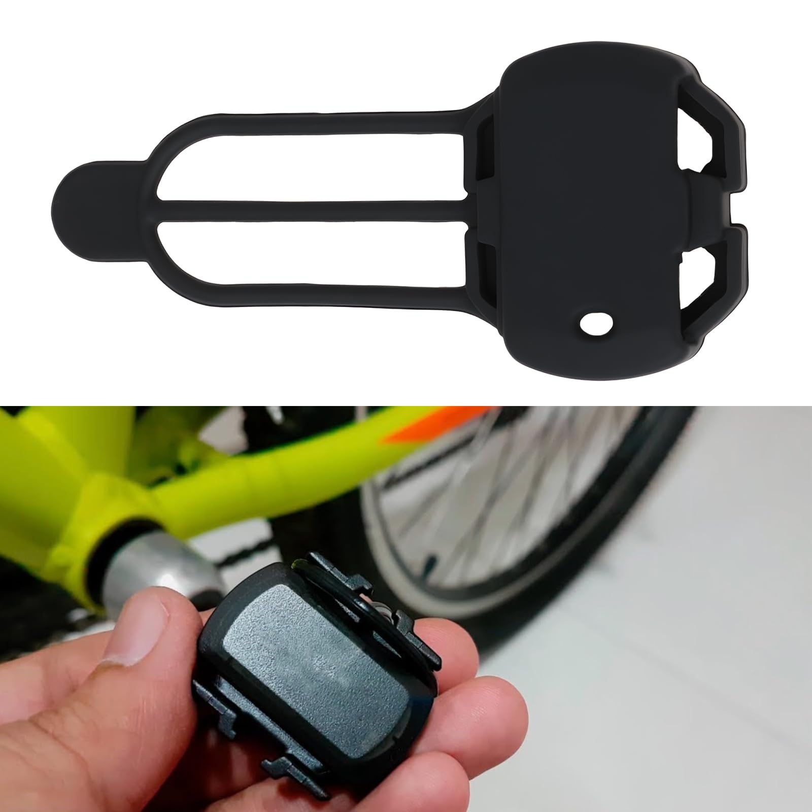 2 Cubiertas de Goma para Sensor de Cadencia Compatible con Garmin El Sensor de Cadencia