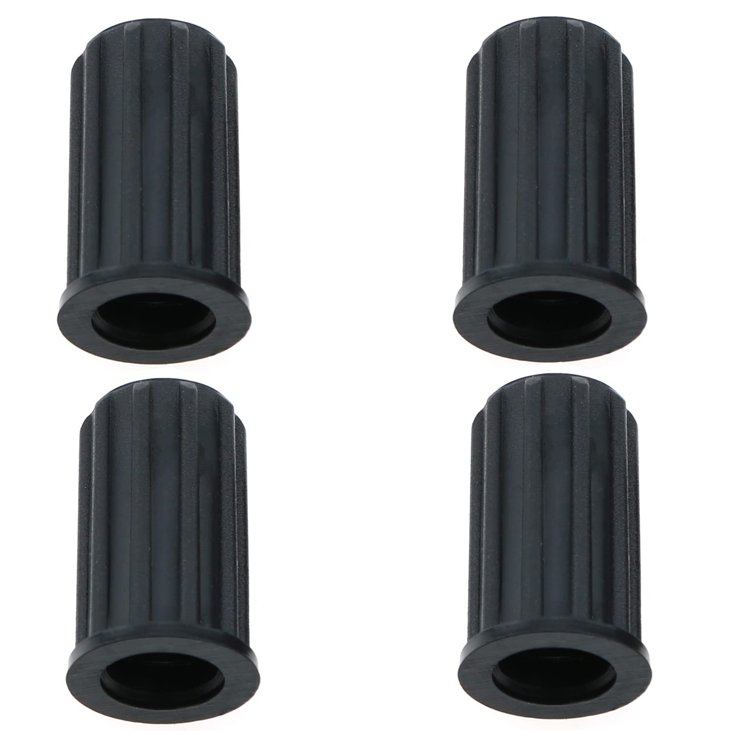 Eoutstanding 4Pcs Plastic Caster Socket Sleeve Round