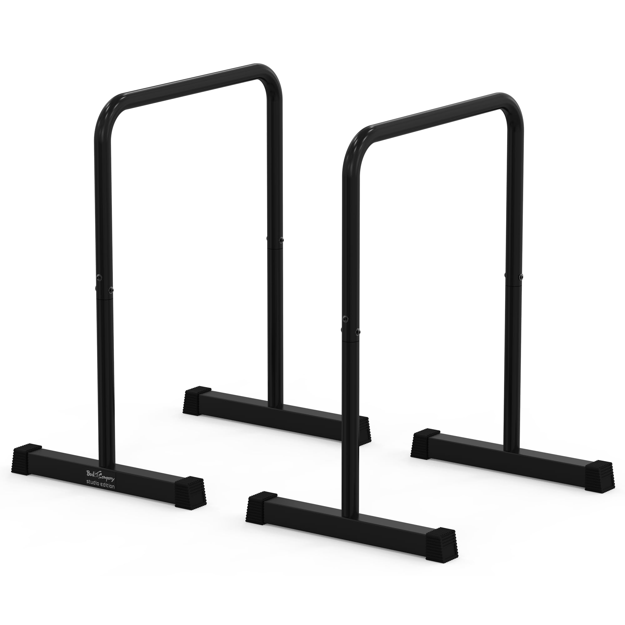 Bad Company Push Up Bar I Freistehende Dip-Station für das Ganzkörpertraining I Parallettes aus Stahl I Dips-Barren | BCA-143