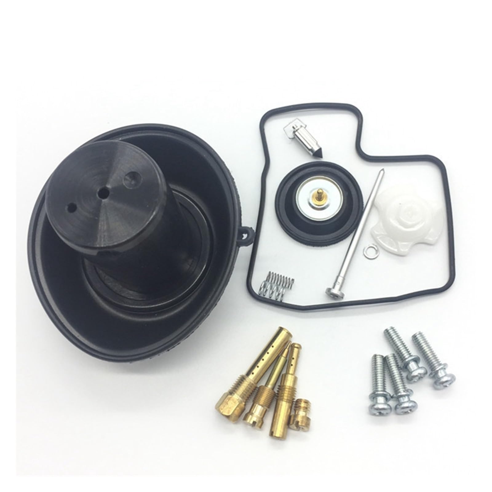 Kit Reparación Carburador para Steed 600 para Shadow VLX600 VLX VT600 C Kit De Reparación Carburador Junta Válvula Diafragma Juego Piezas Reconstrucción