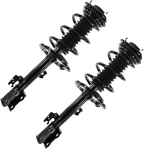 Miniatura 376 de Detroit Axle - Amortiguadores RWD para Chrysler 300 Dodge Magnum 06-10 Charger 05-10, 2006 2007 2008 2009 2010 Completo 2 puntales delanteros con