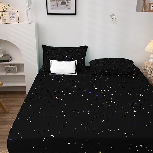 Miniatura 9 de NOGAWA Sábanas de flores tamaño California King, sábanas botánicas florales, juego de sábanas y fundas de almohada, juego de 4 piezas, sábana bajera