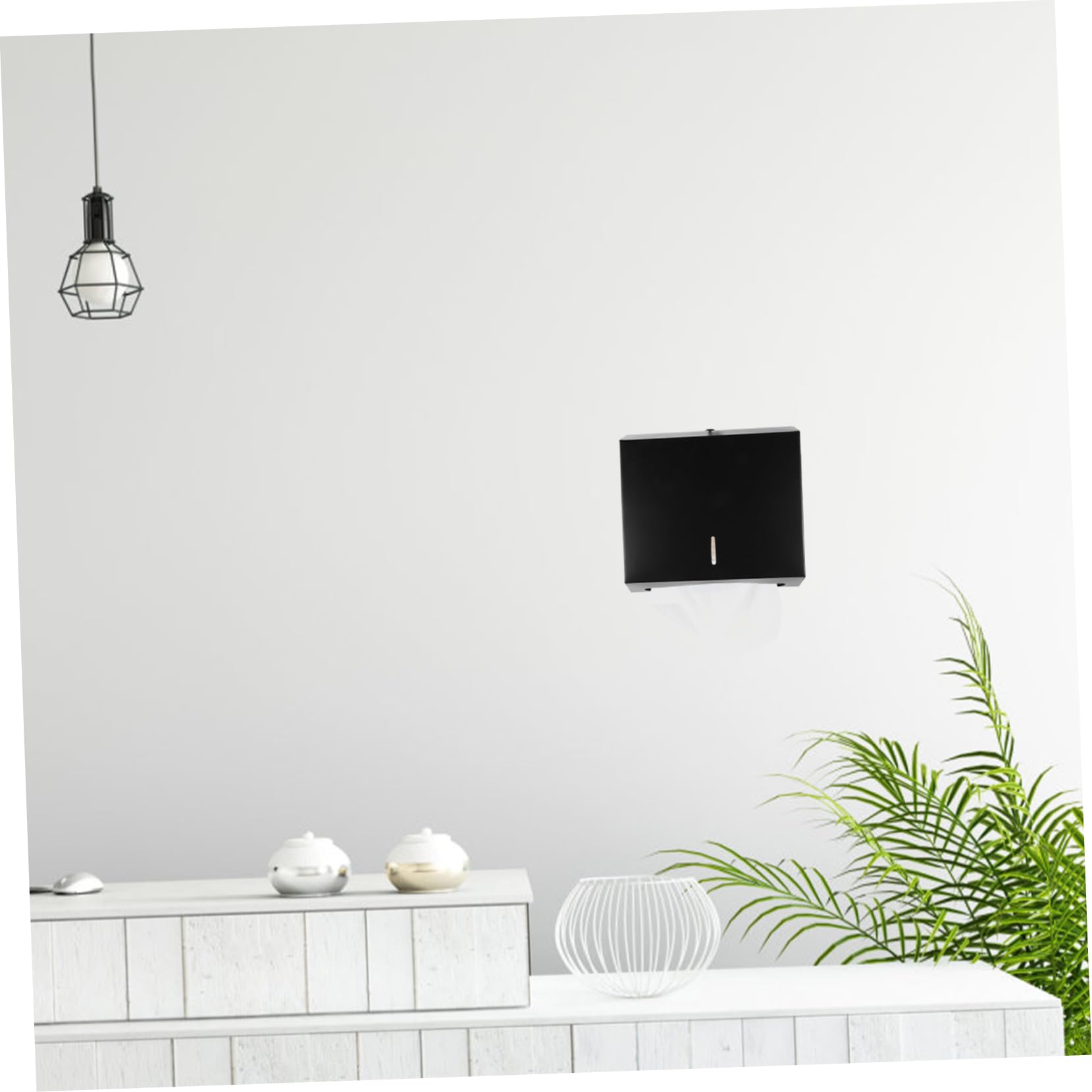 Operitacx Support Papier Toilette Mural Acier Inoxydable pour Salle De Bain Hôtel Porte-Serviettes Essuie-Mains Pratique Et Élégant pour Organisateur