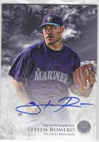 2013 BOWMAN INCEPTION STEFAN ROMERO RC ROOKIE AUTO AUTOGRAPH