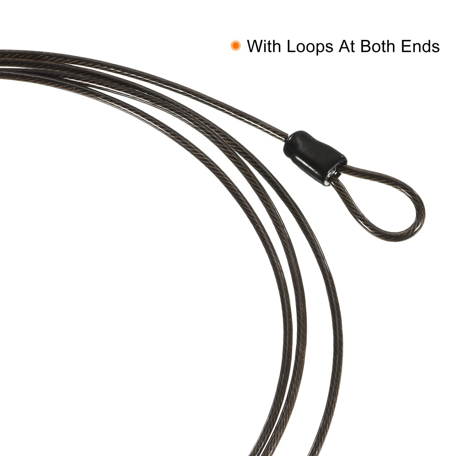 TOP-VIGOR 2Pcs Security Steel Cable - Image 4
