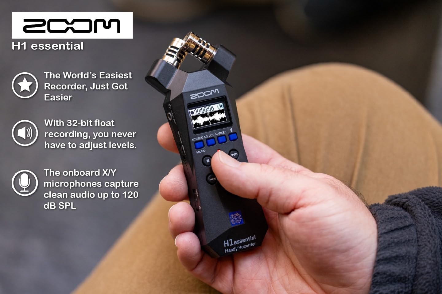 【SDカード32GB付】ZOOM ハンディレコーダー H1n＆アクセサリーパック Amazon | Zoom H1n ハンディレコーダー ブルーエディション